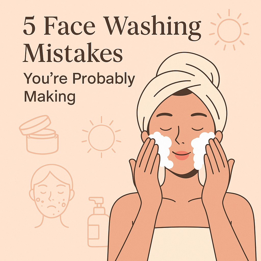 5 Face Washing Mistakes You’re Probably Making